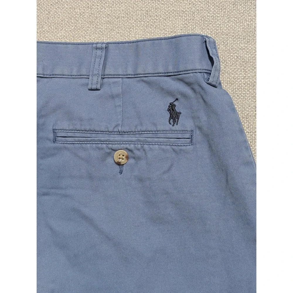Polo Ralph Lauren Men's 36 Blue Prospect Chino Shorts Cotton Pony Summer Prep